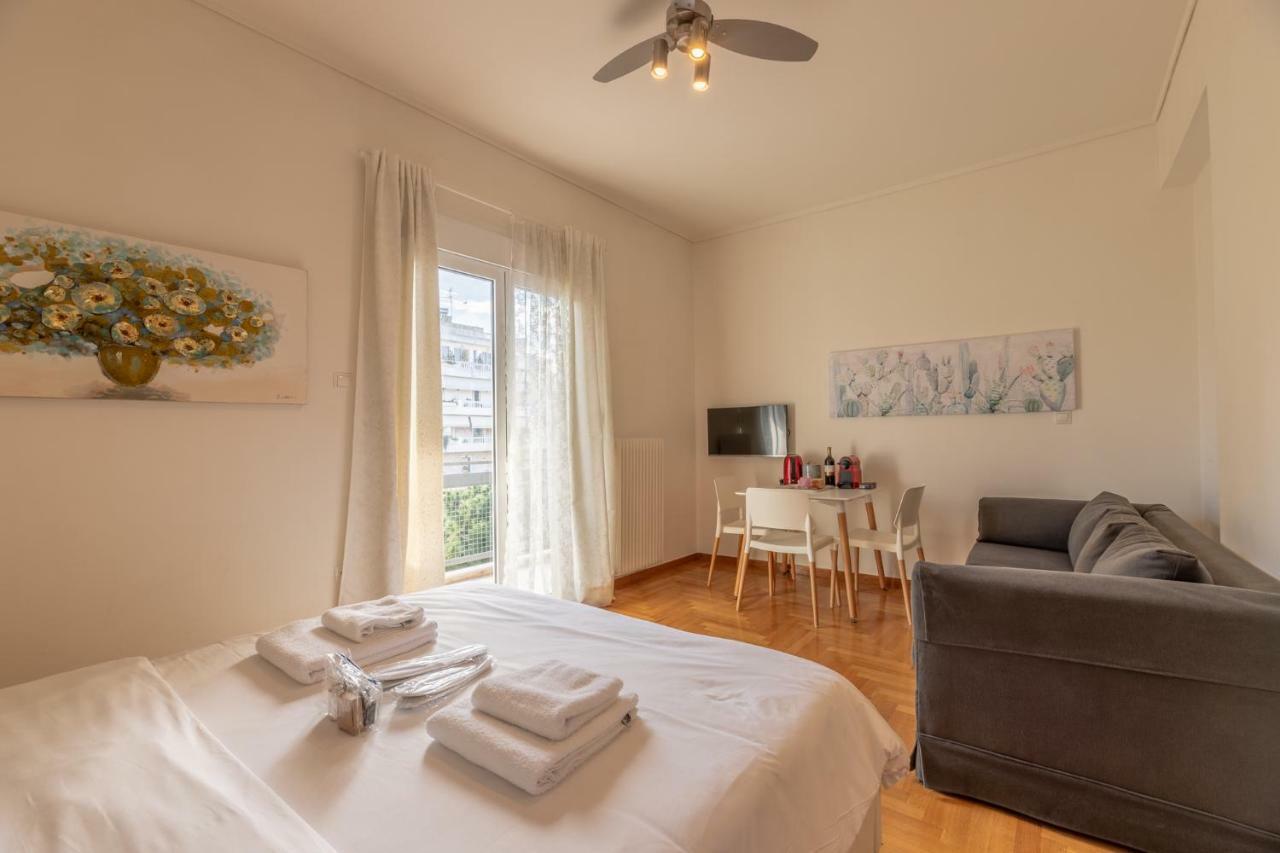 Top Sightseeing 3Rd Floor Studio On A Paved Road! Atene Esterno foto