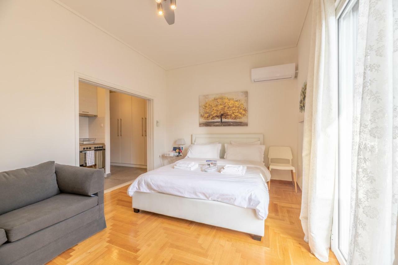 Top Sightseeing 3Rd Floor Studio On A Paved Road! Atene Esterno foto